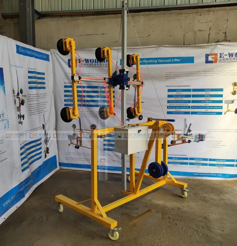 Eworld Glass Lifter Machine Glass Handling Glass Lifter MachineSupply 4