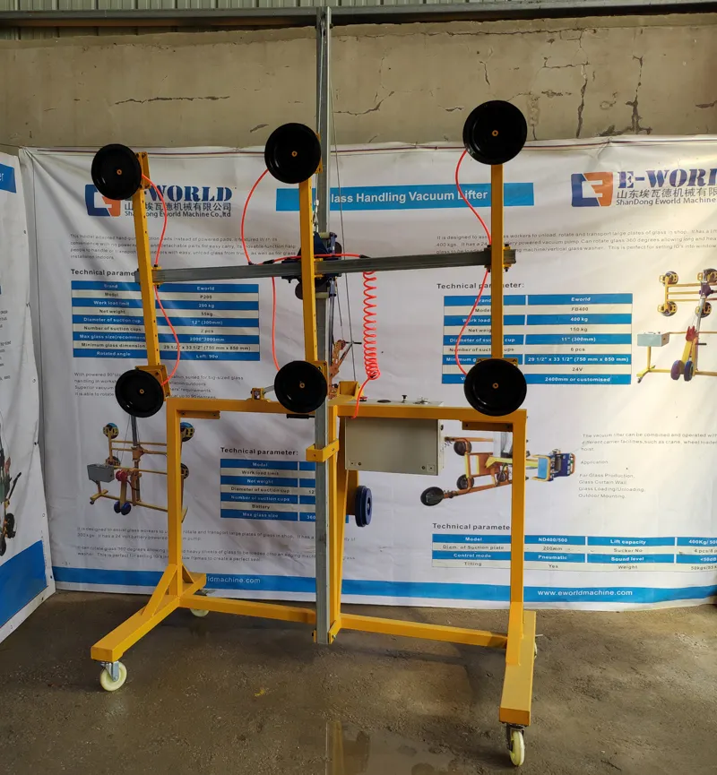 Eworld Glass Lifter Machine Glass Handling Glass Lifter MachineSupply 3