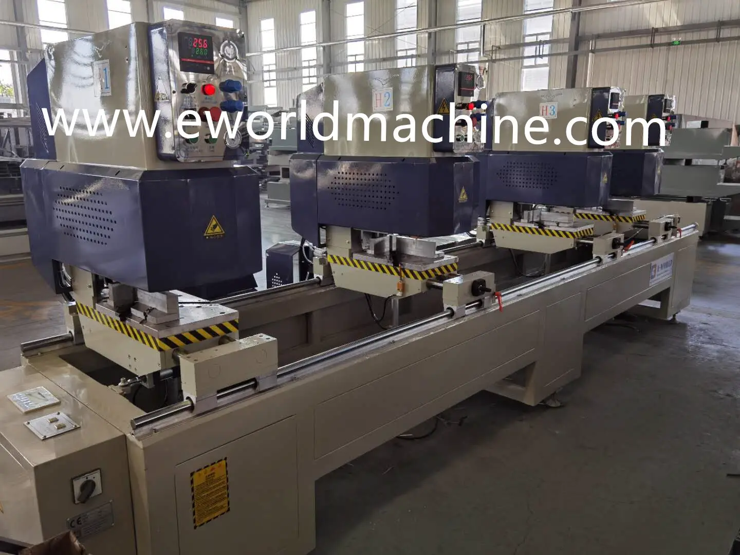 Upvc Window Profile Extrusion Machine Eworld Manufacture High Efficiency 6