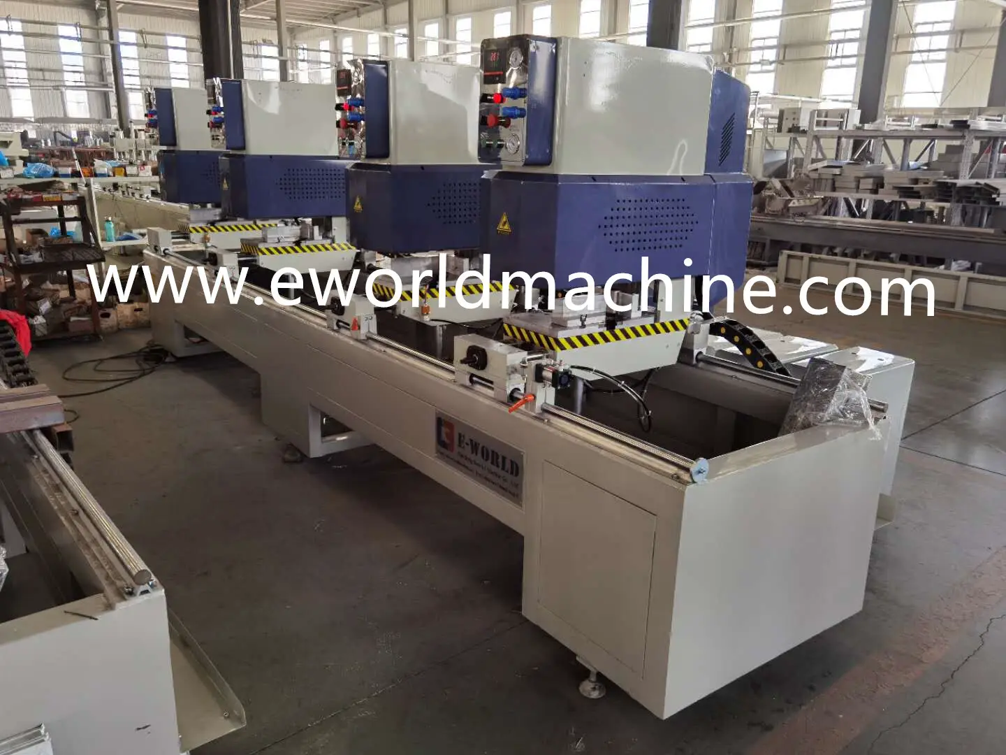 Upvc Window Profile Extrusion Machine Eworld Manufacture High Efficiency 3