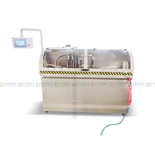 Aluminium Window Lock Cutting Machine Cutting Aluminum Profile by Eworld 2