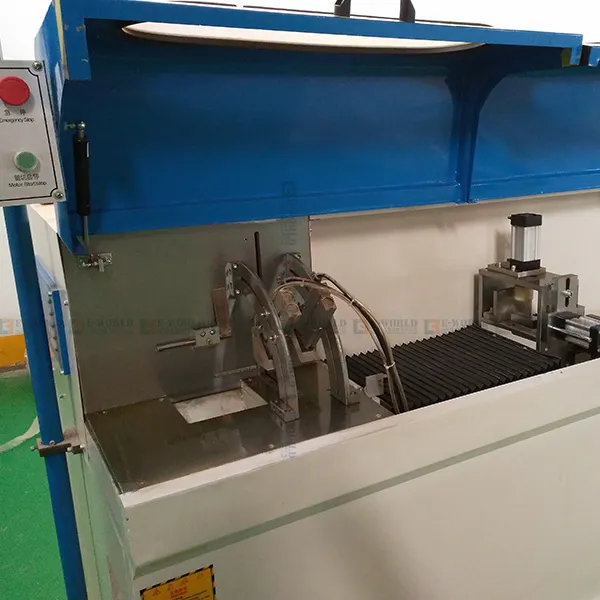 Aluminium Window Lock Cutting Machine Cutting Aluminum Profile by Eworld 4