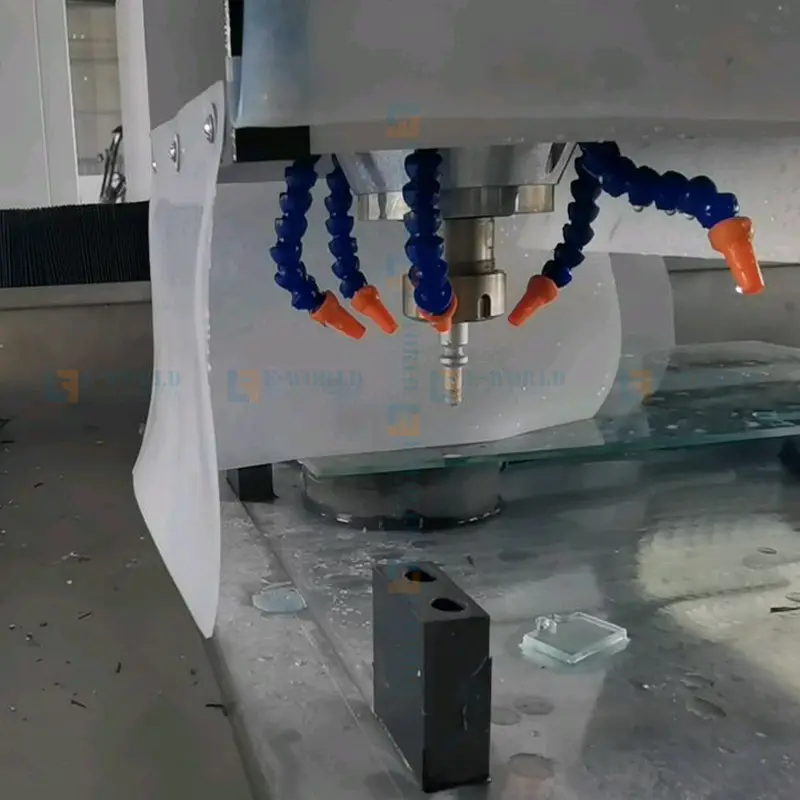 Eworld Glass Cnc Machine for Sale HWD-8025Manufacturers 5