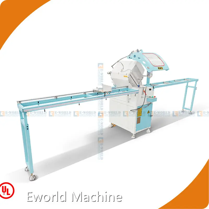 Aluminium Window Crimping Machine for Sale Aluminum Single Head Cutting Saw Eworld Company 1