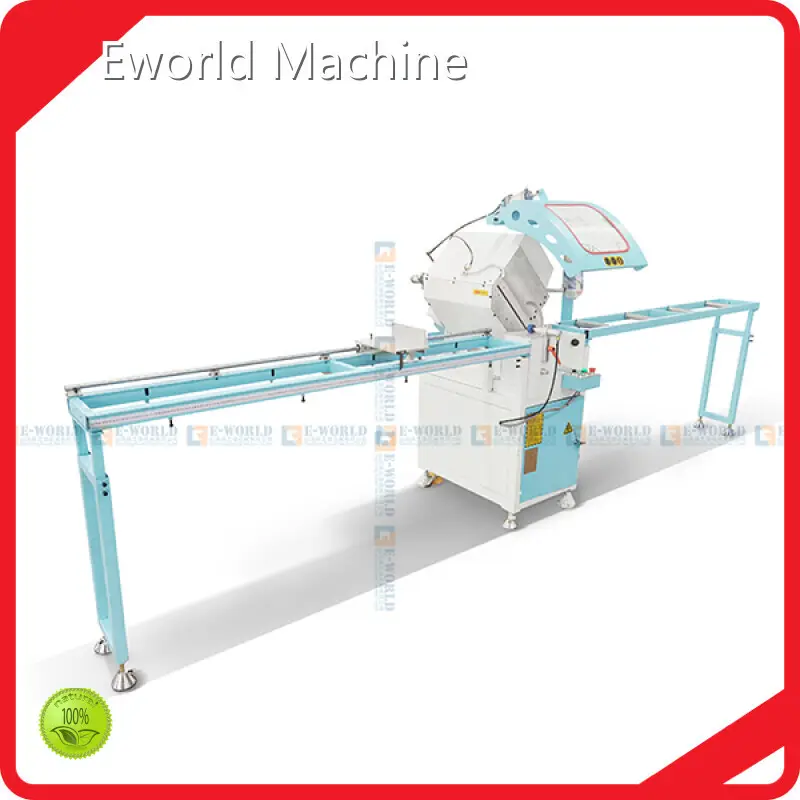 Eworld Aluminum Window Crimping Machine Aluminum Single Head Cutting Saw Aluminum Window Crimping MachineCompany 1