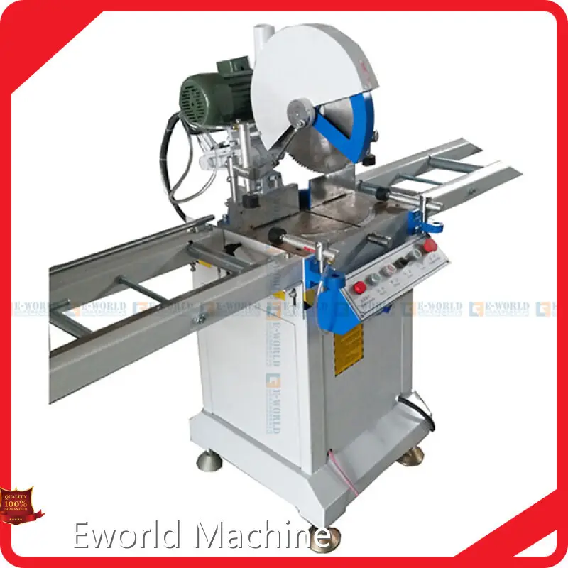 High-qualityupvc Manufacturing Machinery Upvc Profile Cutting Machine for Window Single Head Cutting Saw 1