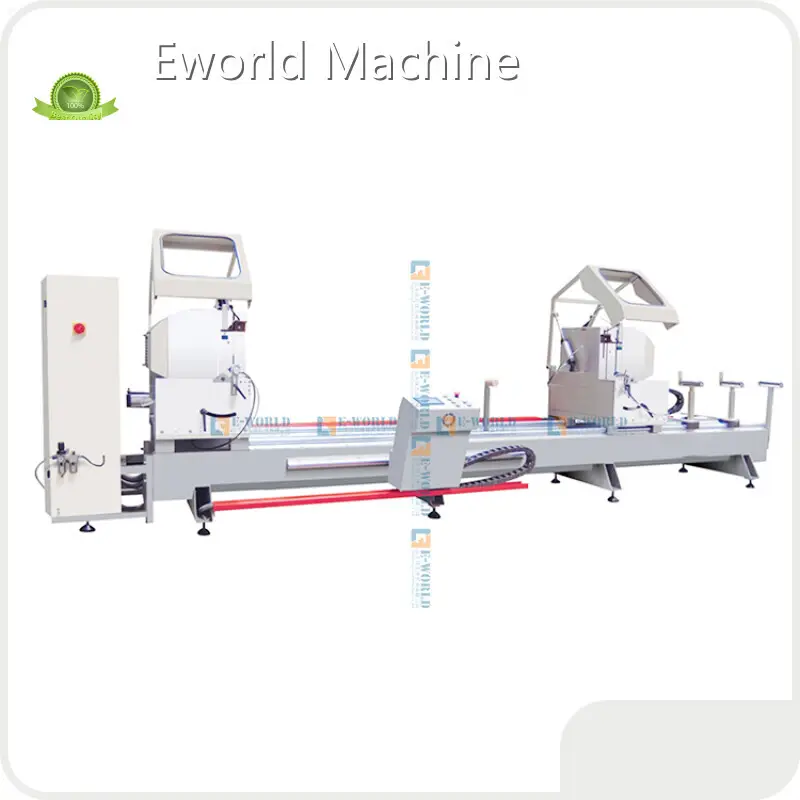 Aluminium Profile Cutting Machine CNC Aluminum Profile Double Head Cutting Saw for Door Window Making - - Eworld 1