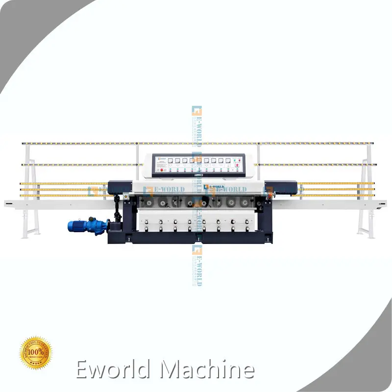 Eworld Machine Automatic Glass Edge Polishing Machine 9 Motors Glass Round Edging Machine Suppliers 1