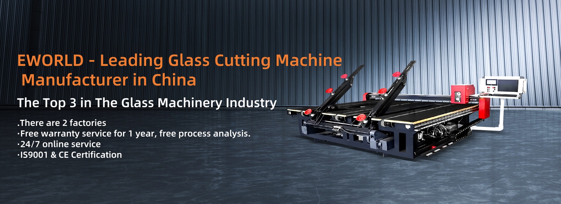Since 2014Glass Cutting Machine  Manufacturer