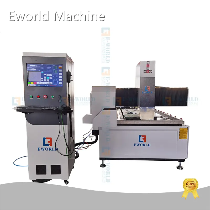 Glass Processing Machinery Manufacturers High Quality CNC Glass Groove Milling Machine CNC Glass Working Center Wholesale - Eworld Machine 1