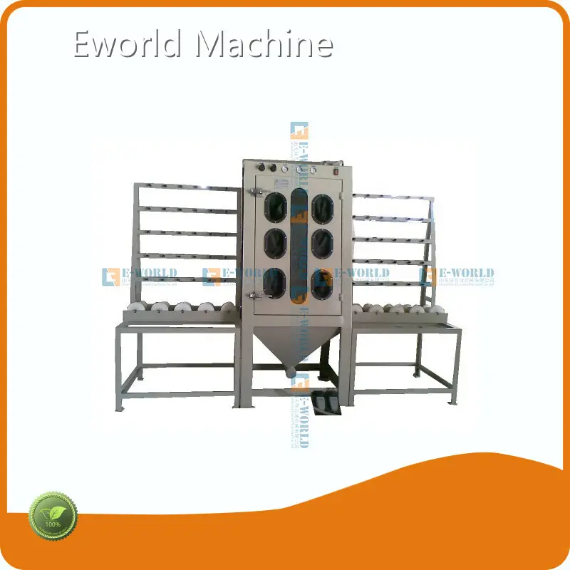 For Shopping Mall Glass Automatic Glass Sandblasting Machine by Eworld Machine 1