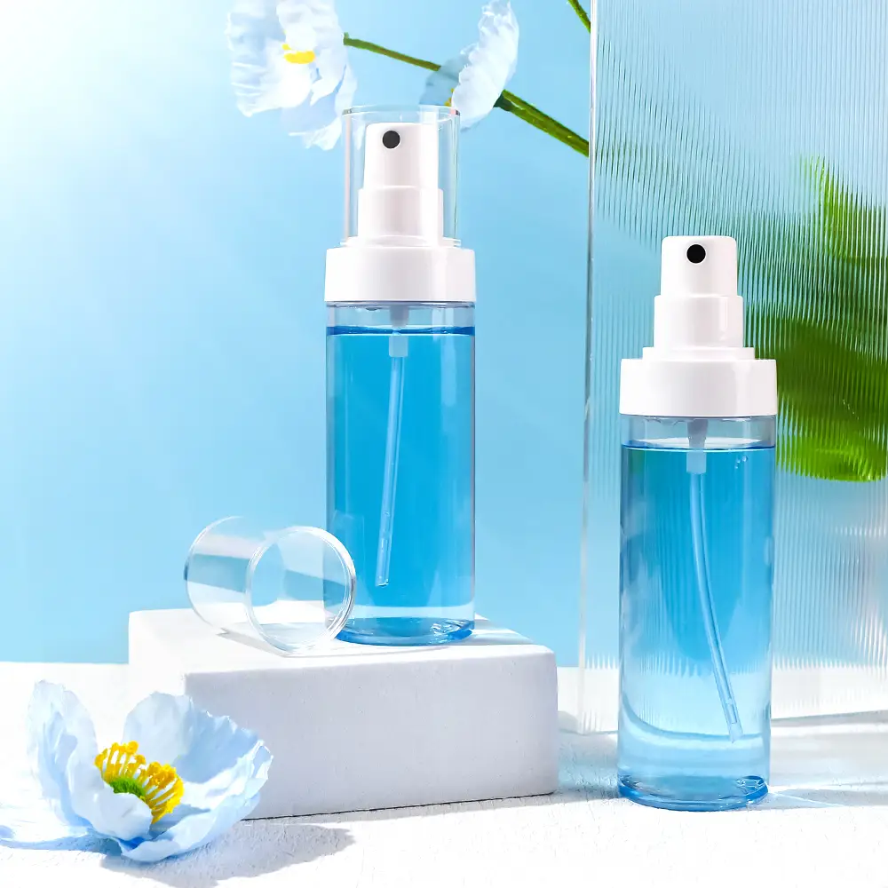 PET Foam Pump Bottle Plastic Clear Amber Color Foaming Pump Lash Face Cleanser Foam Bottle 1