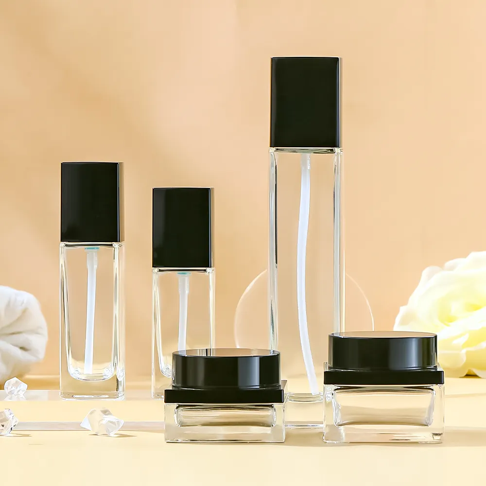 Glass Cream Jars Wholesale - - JXPACK 3