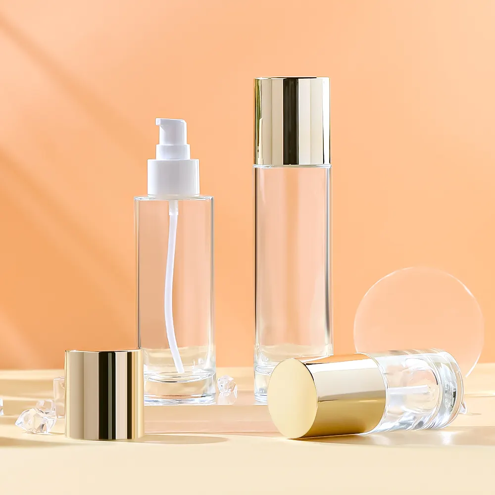 Glass Cosmetic Bottles - - JXPACK 3