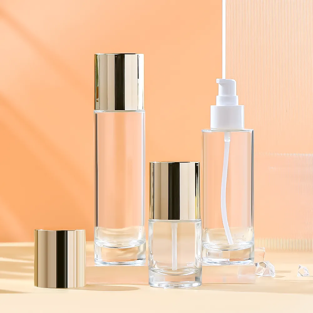 Glass Cosmetic Bottles - - JXPACK 2