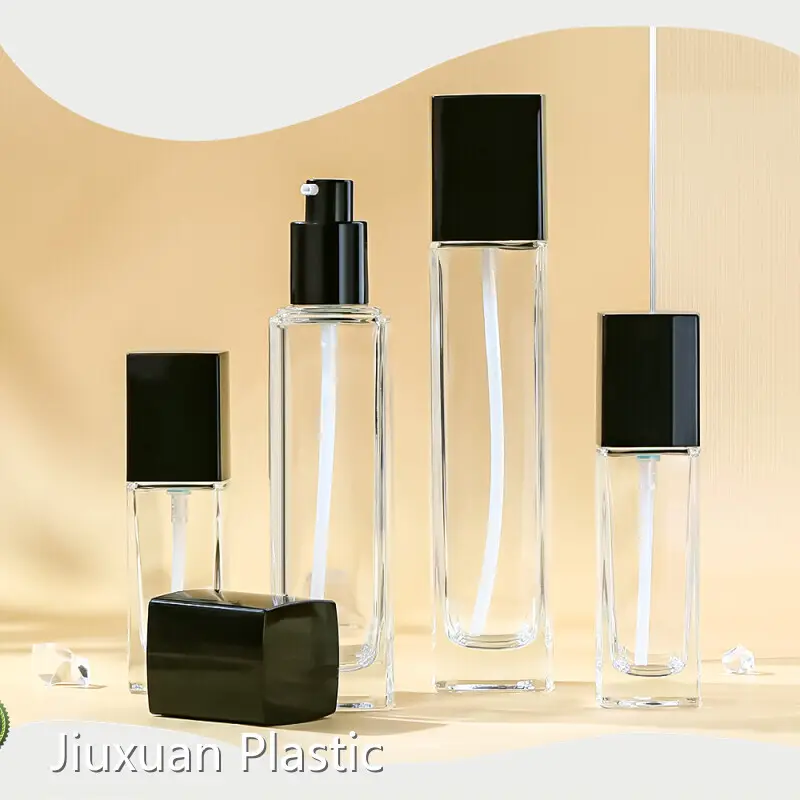 Glass Cosmetic Bottles - - JXPACK-1 1