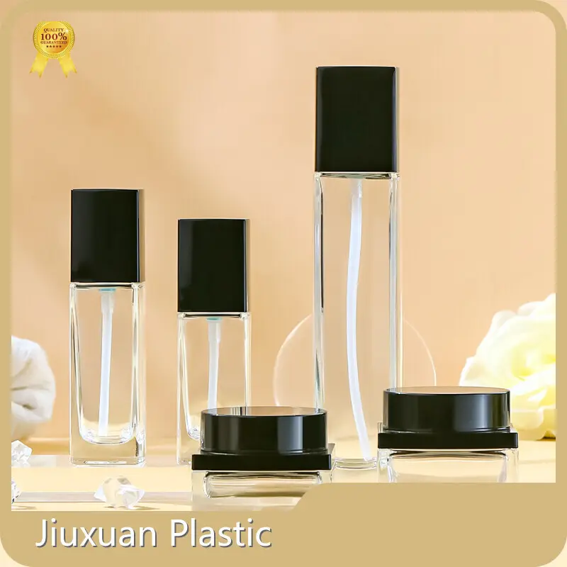 Small Cosmetic Glass Jars - - JXPACK-1 1