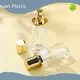 Square Glass Cosmetic Bottle by JXPACK 1