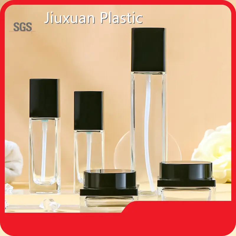Glass Airless Pump Bottles - - JXPACK-1 1