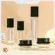Black Glass Cosmetic Jars by JXPACK-2 1