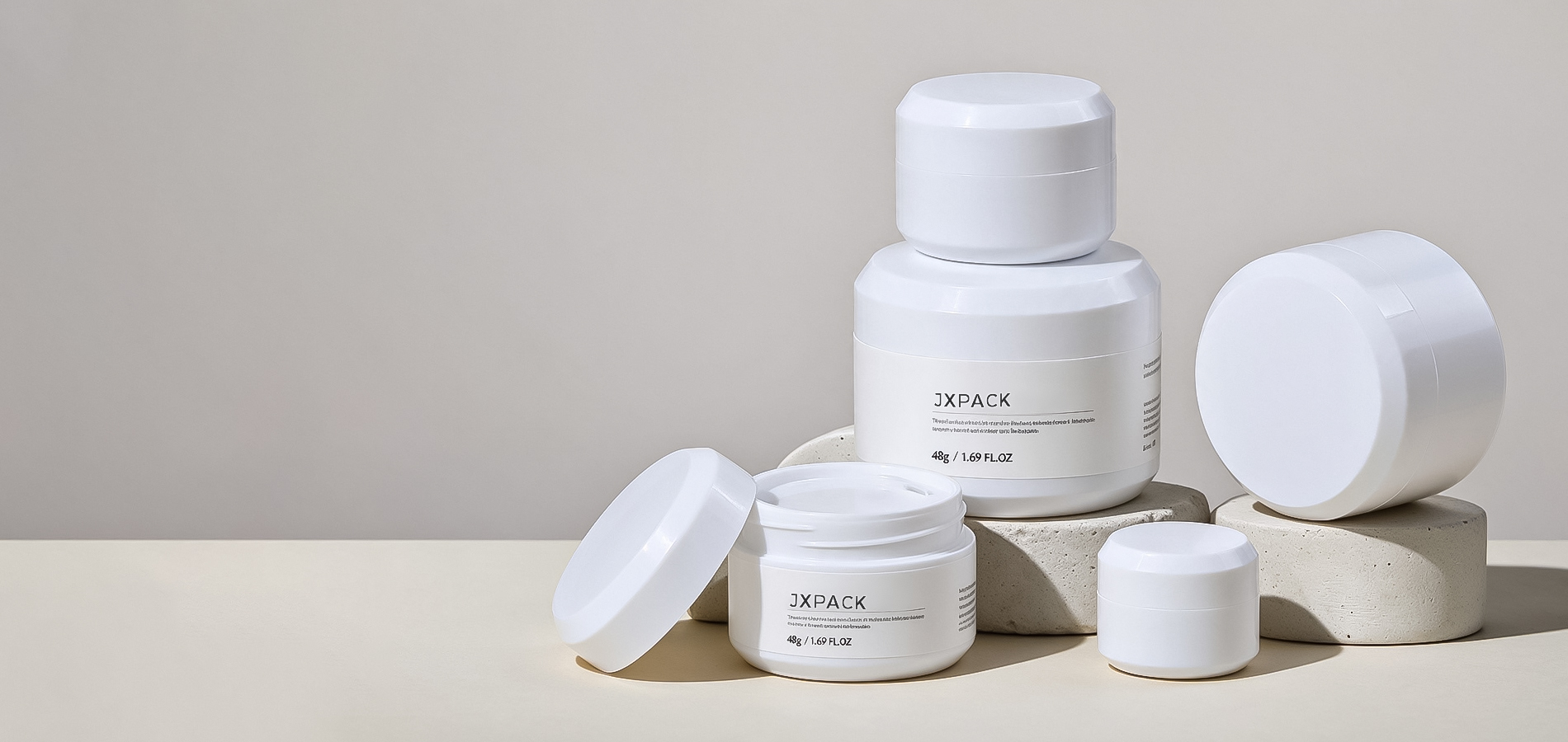 Cosmetic packaging, made in-house