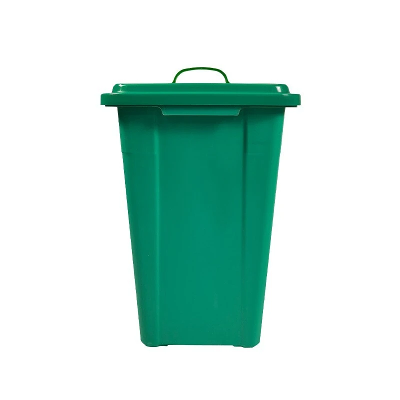 Bote de basura simple antienvejecimiento adaptable del moldeado rotatorio fácil de limpiar del dormitorio de la oficina 1