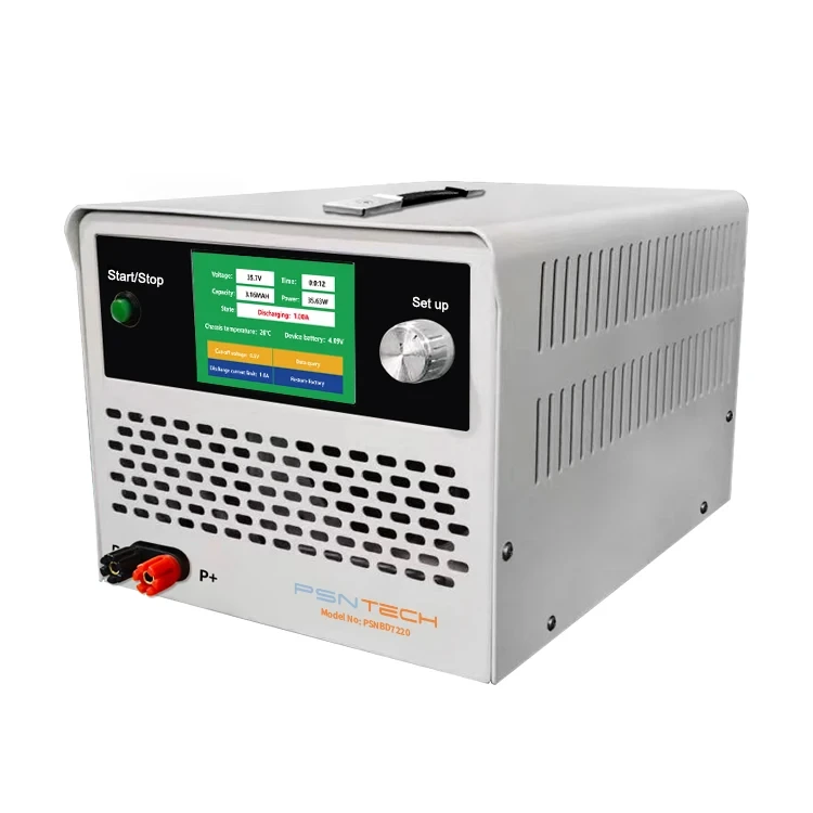 Probador de capacidad de batería de litio Ncm Lfp pasiva de alta precisión, prueba de carga y descarga, corriente de alto voltaje 12v-88v 0.5a-20a 1
