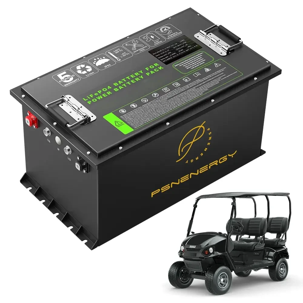 PSN Energy Battería de litio de 48V 100Ah Customizada para carritos de golf - BMS inteligente, carga rápida & Life Life Life 1