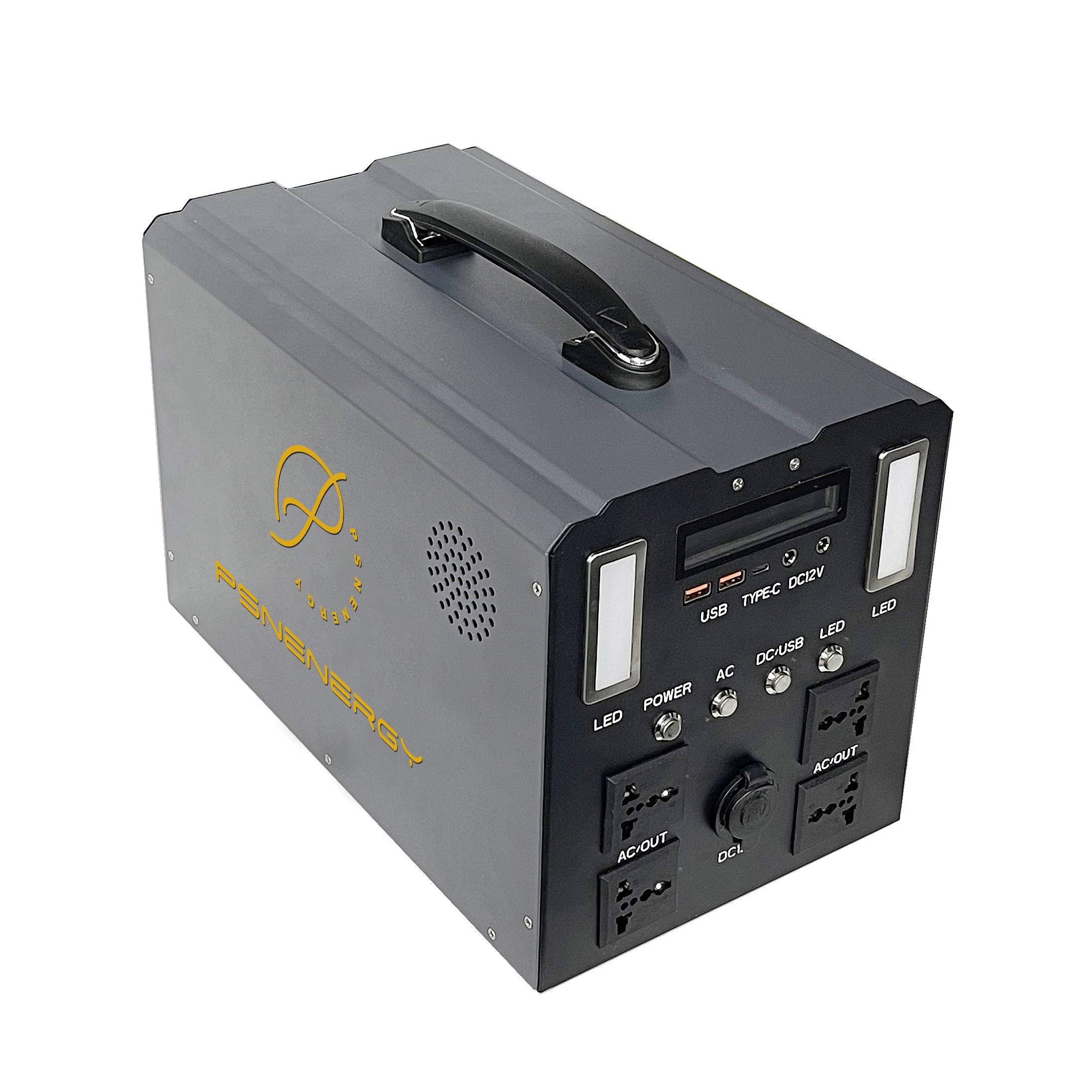 Pin Lithium 1000W Lifepo4 1024Wh Nguồn điện có thể sạc lại Máy phát điện năng lượng mặt trời khẩn cấp Nguồn điện DC Trạm điện di động 1