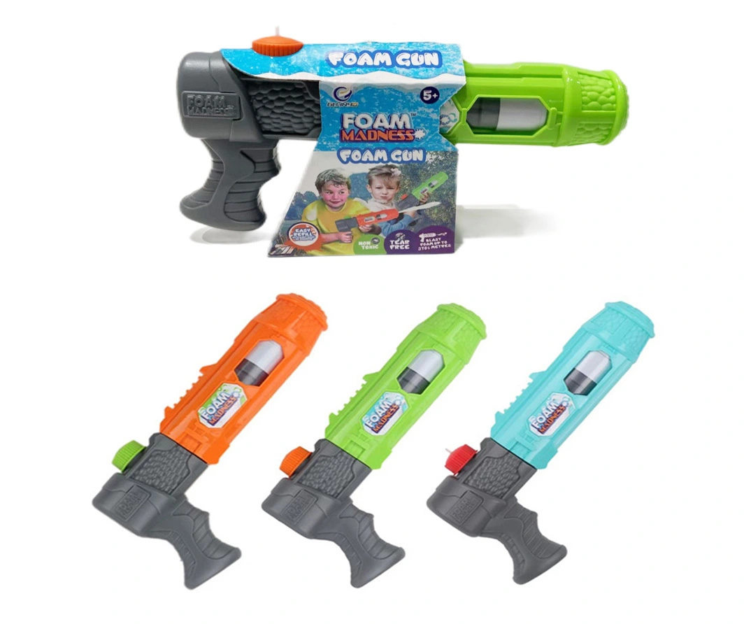 No Electric Foam Gun Double Holes With Bubble Water Bubble Machine 175ml 1