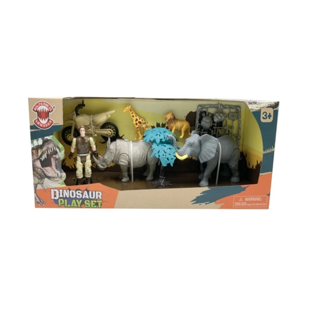Elefante Animal Set Nod Diferentes Accesorios Juguete Plástico Para Niños 1