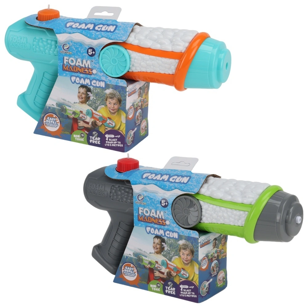 New Popular Shooting Foam Gun Toys Interactive Outdoor Summer Bubble Gun Machine Toys Beach Toys For Kids 1