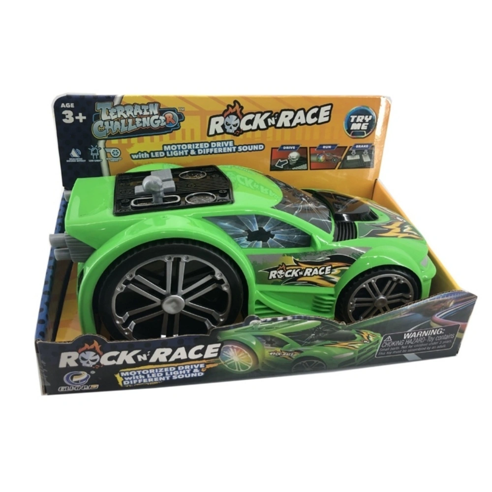 Voiture de Sport à Projection électrique, avec roues sonores, lumières, modélisation électronique, jouets en plastique pour enfants, vente en gros 1