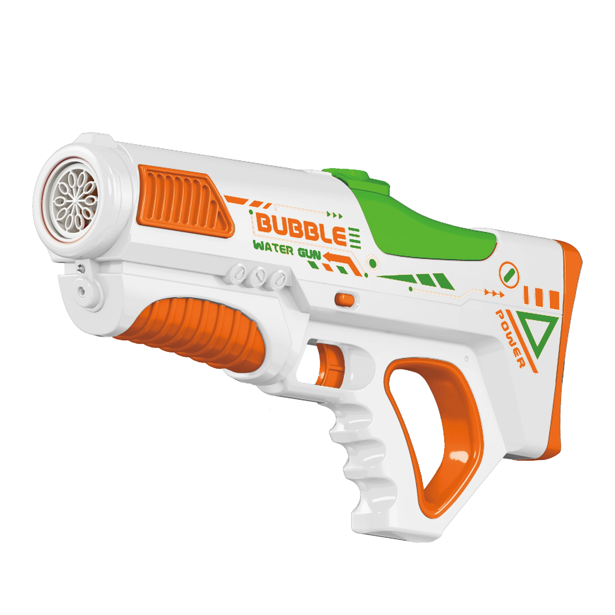 Wholesale New 2-In-1 Dual Play Water Bubble Gun Machine Shooting Toy Summer Outdoor Game for Children 1