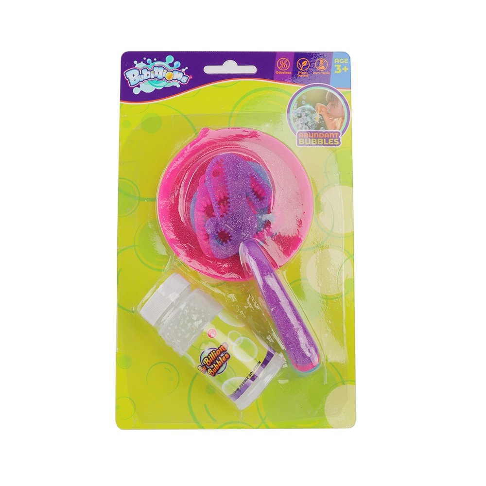 OEM Wholesale Girl Plastic Toy Bubble Wand 3 PCS Bubble Sticks and 60 ML Bubble Solution Included 1