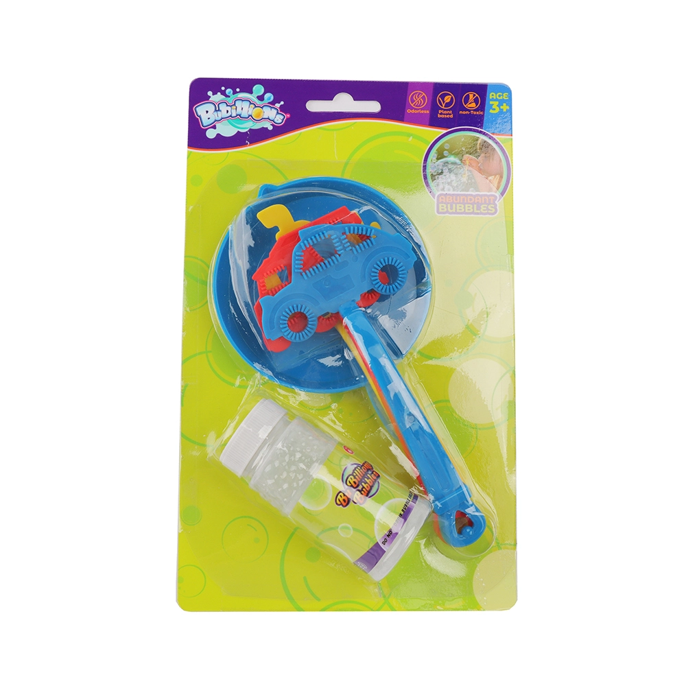 Wholesale OEM Boy Plastic Toy Bubble Wand 3 PCS Bubble Sticks and 60 ML Bubble Solution Included 1