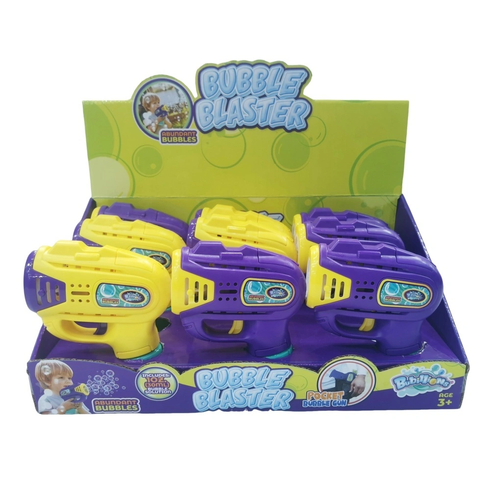 New Portable Mini Automatic Battery Powered Toy Bubble Gun Small Boys Pocket Bubble Blaster Toy for Children 1