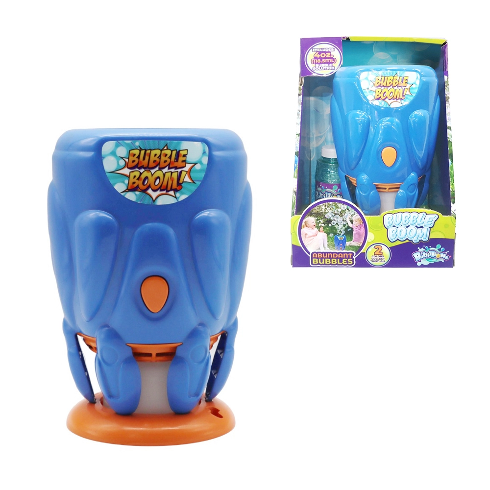 OEM Outdoor Auto Electric Round Drum Bubble Machine With 120ml Bubble Water Plastic Toys Game for Children 1