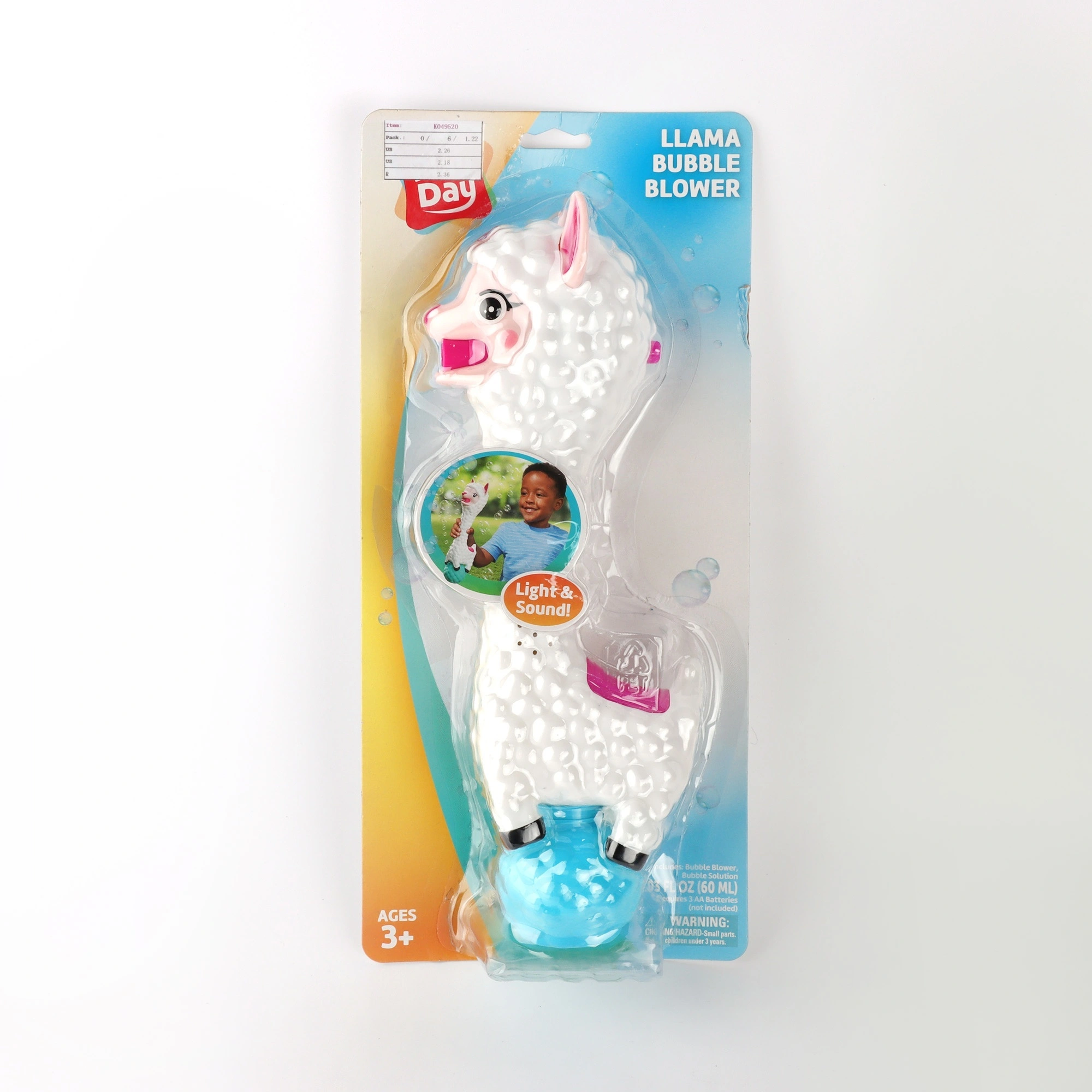 لعبة لعب صيفية خارجية على شكل عصا فقاعات كهربائية أوتوماتيكية مع موسيقى وإضاءة من البلاستيك للأطفال 1