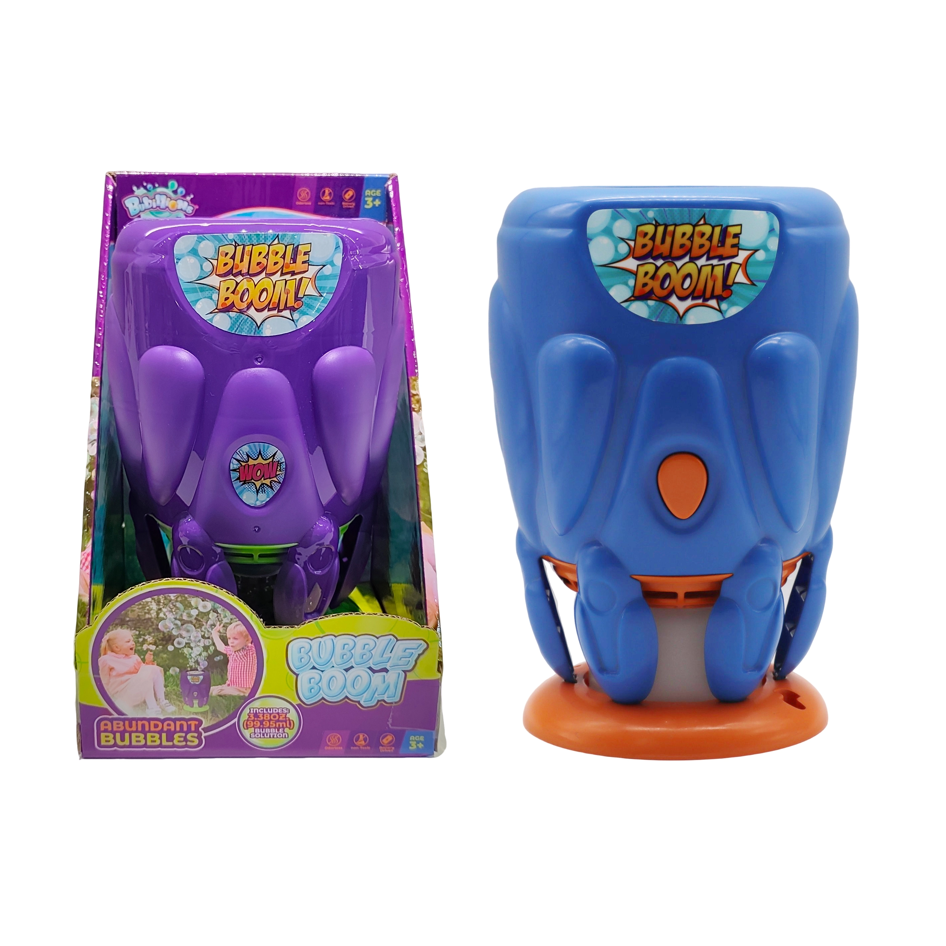 آلة فقاعات الأسطوانة الكهربائية الخارجية OEM مع 100 مل من الماء الفقاعي لعبة بلاستيكية للأطفال 1