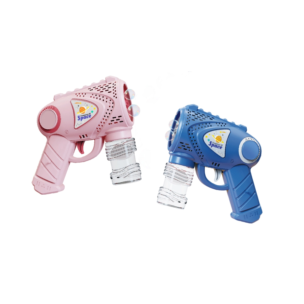 Летняя садовая игра: автоматический электрический пистолет для мыльных пузырей с 50 мл воды, пластиковые игрушки для мальчиков и девочек. 1
