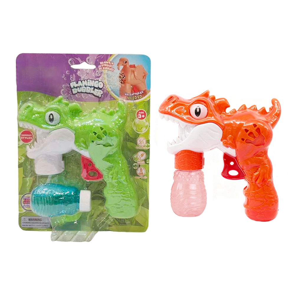 Оптовая продажа персонализированных летних пляжных игрушек: игрушечный пистолет для мыльных пузырей в виде животных и динозавров, разнообразные пластиковые игрушки для детей. 1