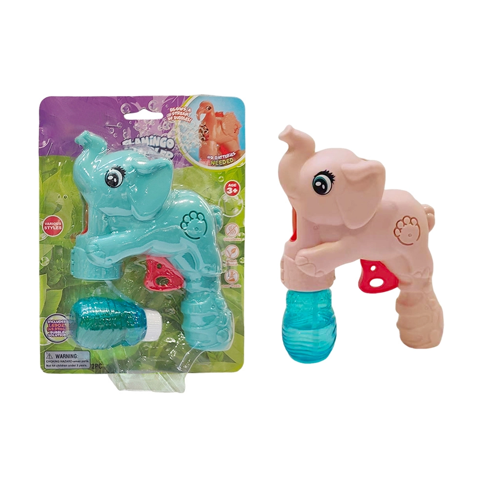 Оптовая продажа персонализированных летних пляжных игрушек: игрушечный пистолет для мыльных пузырей в виде слона, разнообразные пластиковые игрушки для детей. 1