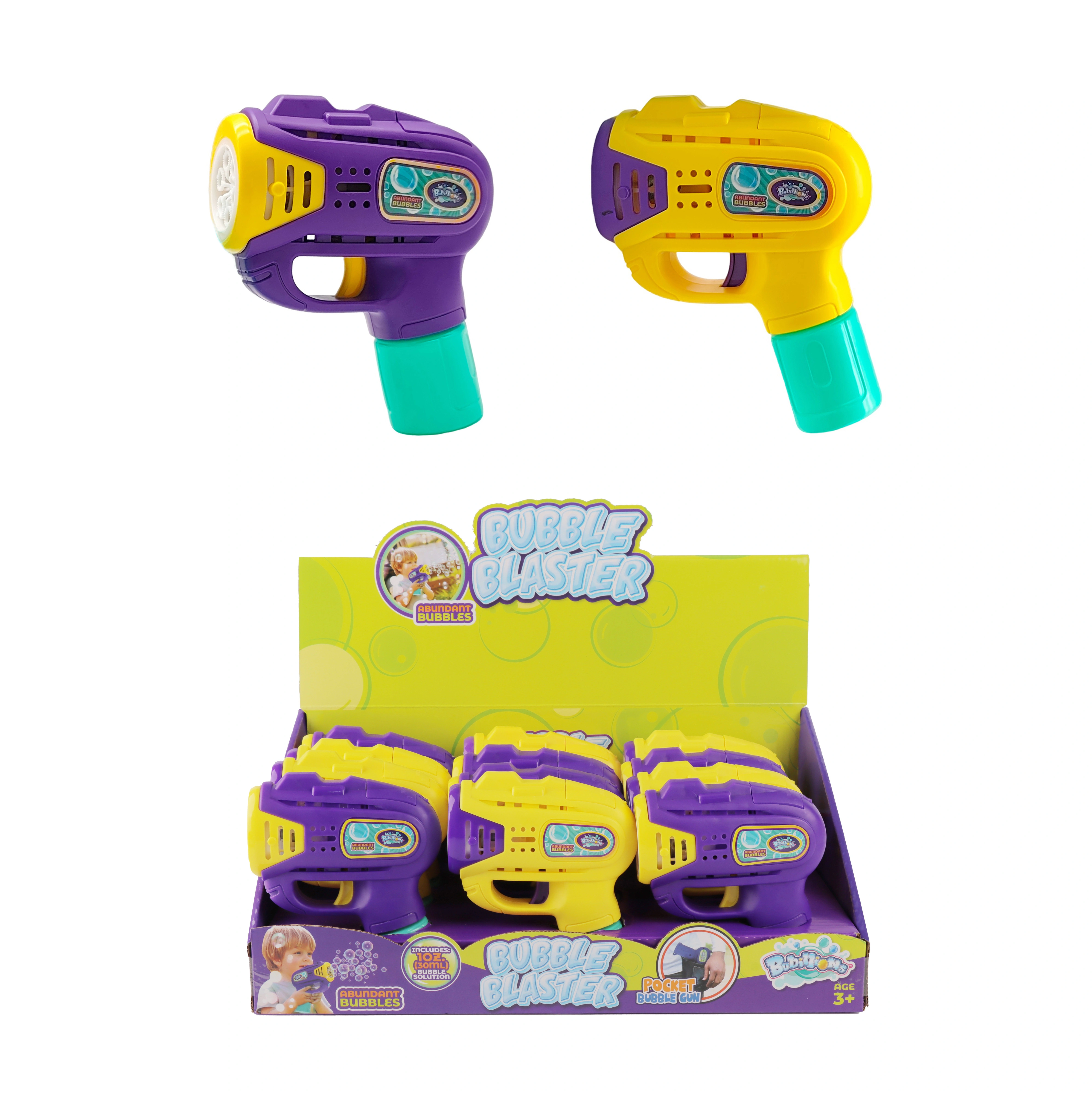 New Portable Mini Automatic Battery Powered Toy Bubble Gun Small Boys Pocket Bubble Blaster Toy for Children 1