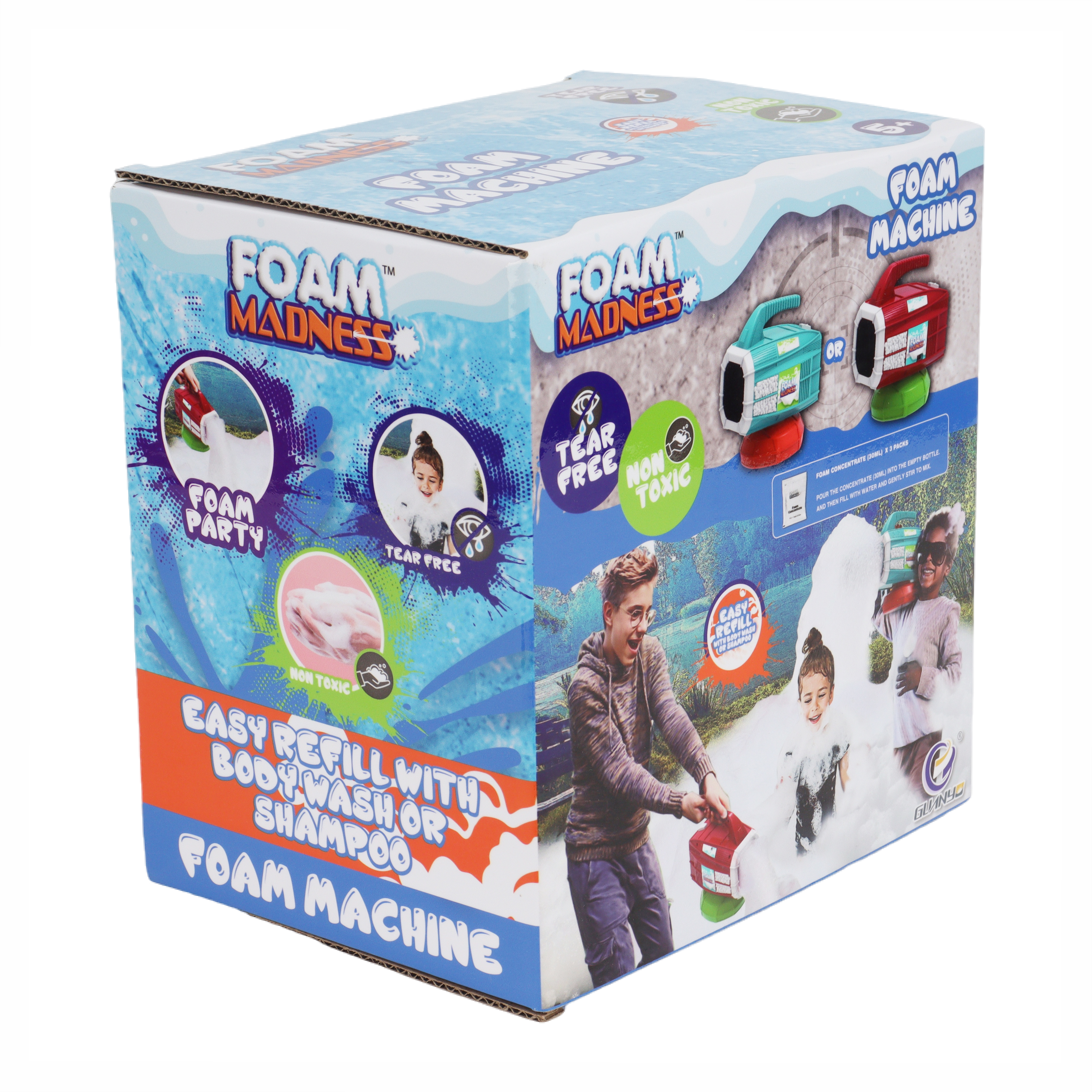 Venta al por mayor de juguetes de playa de verano personalizados, máquina de burbujas de espuma, juguetes divertidos de plástico para niños y niñas. 2