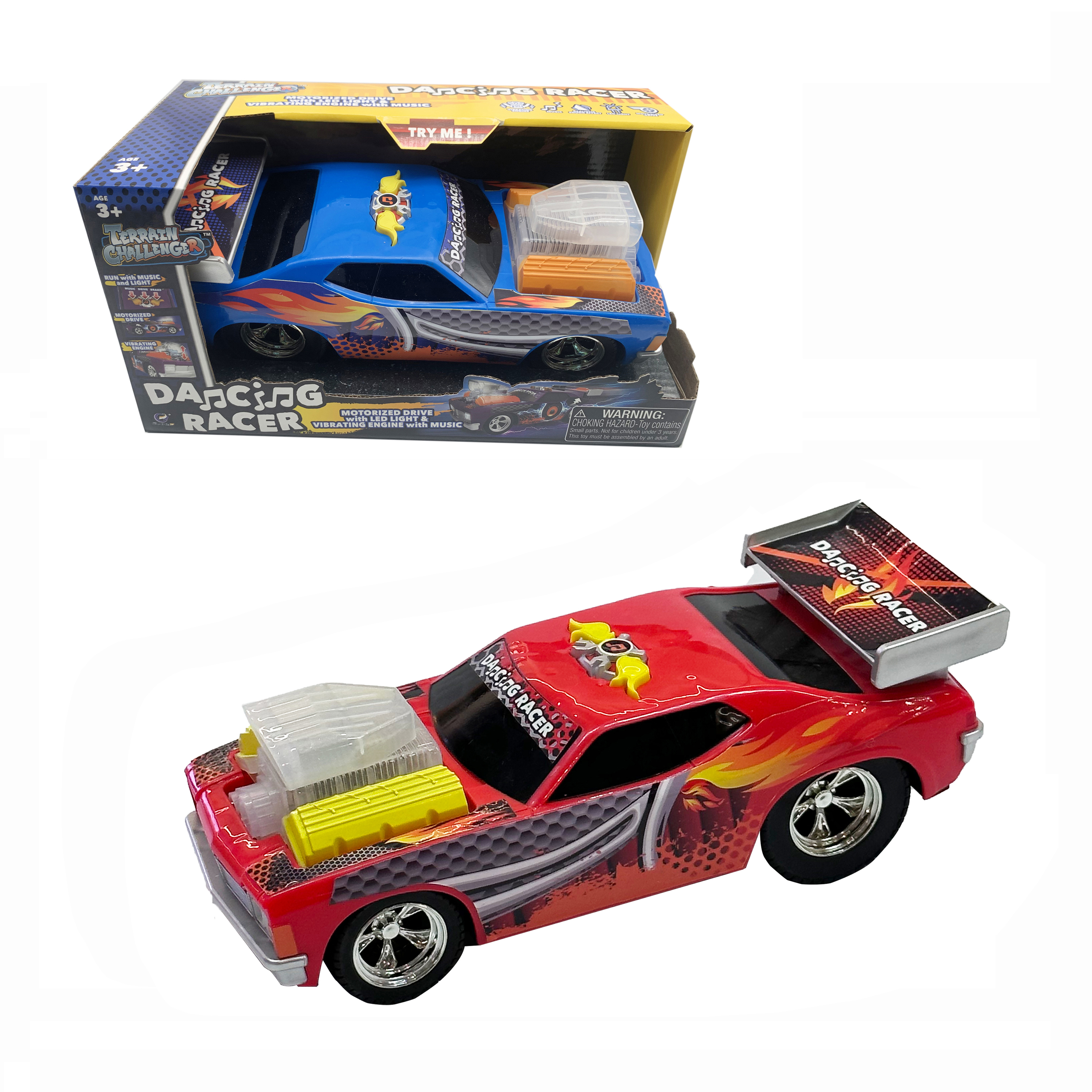 Electric Muscle Vibration Car Lights And Music Simulation Car Best Gift Plastic Toys For Kids 1