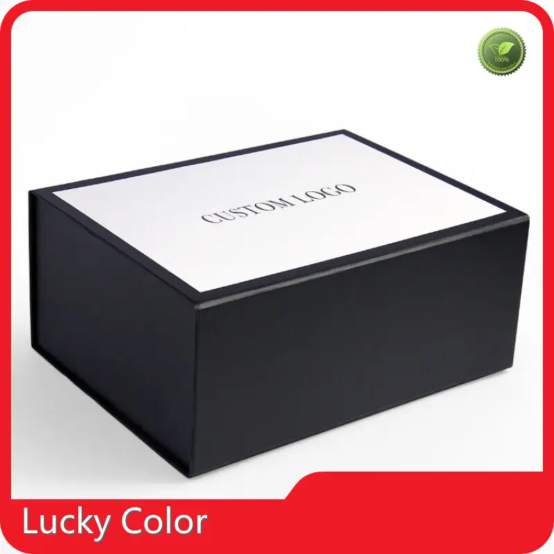 Lucky Color Best Folding Box Magnetic Closure Gift Box for Skincare Mask 1