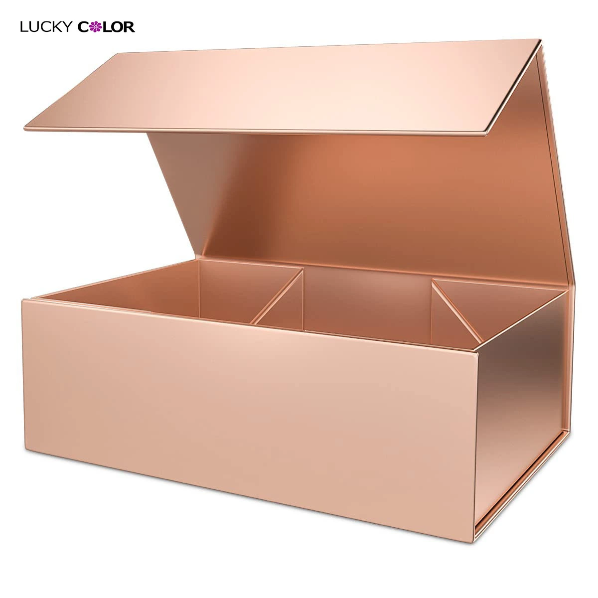 Pink Gift Box 10 x 6 x 3 with Magnetic Closure Lid Gift Box for Presents,Bridesmaid Gifts Box,Cute Box,Birthday Gift box,Luxury for Gift Packaging, Magnetic Gift Box for Wrapping Gifts (Pink) 1