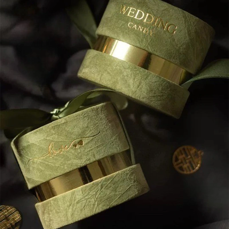 Scatola di carta regalo di profumo rotondo di lusso con logo personalizzato stile caldo all'ingrosso 2024 con alta qualità per l'imballaggio cosmetico 1