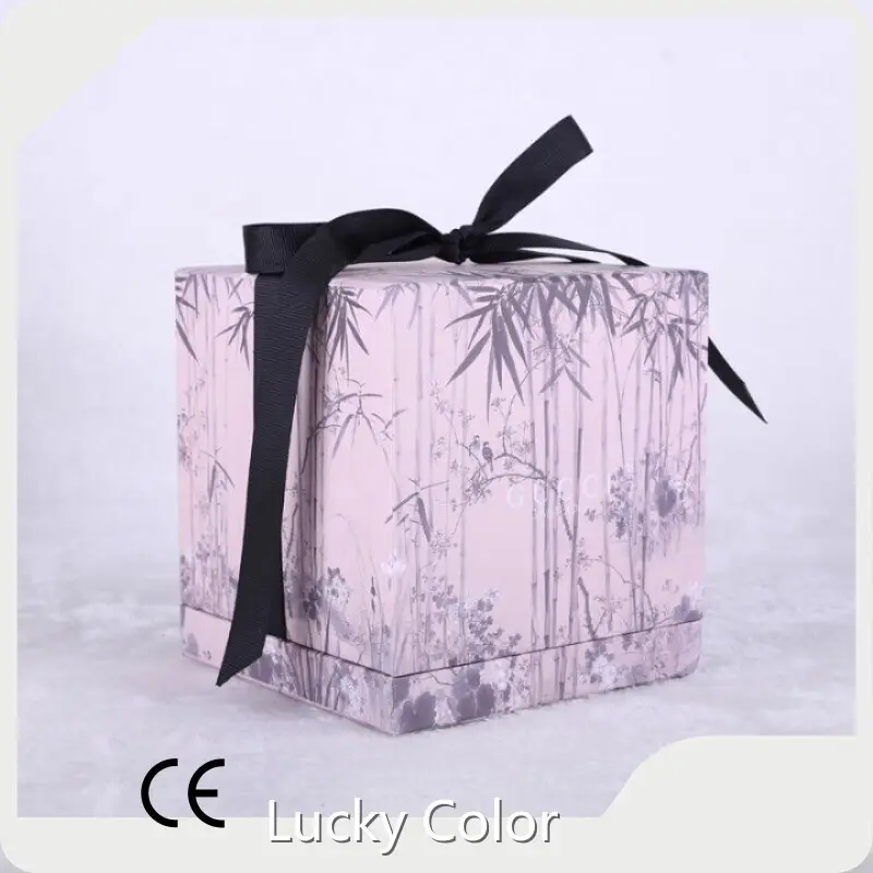 Custom Gift Boxes Wholesale Lucky Color, Western Union 1